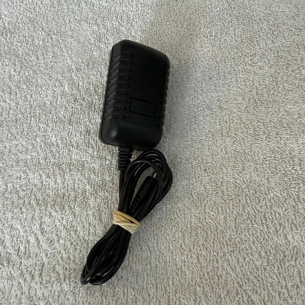 Black AC/DC Adapter One Size